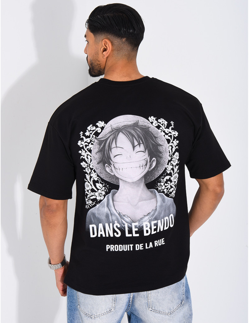 T-shirt "Dans le bendo Luffy"