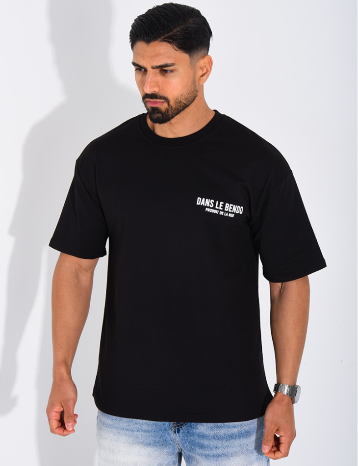 T-shirt "Dans le bendo Luffy"