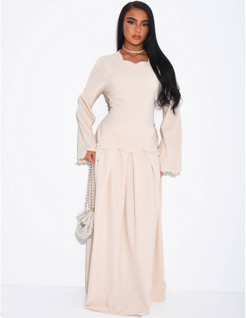 Ensemble jupe longue...