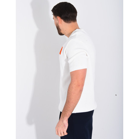 T-shirt nid d'abeille lettre H