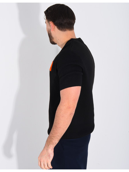 T-shirt nid d'abeille lettre H