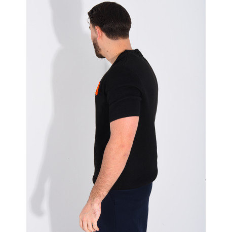 T-shirt nid d'abeille lettre H