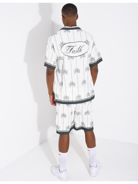 Ensemble short et chemise "Faith"