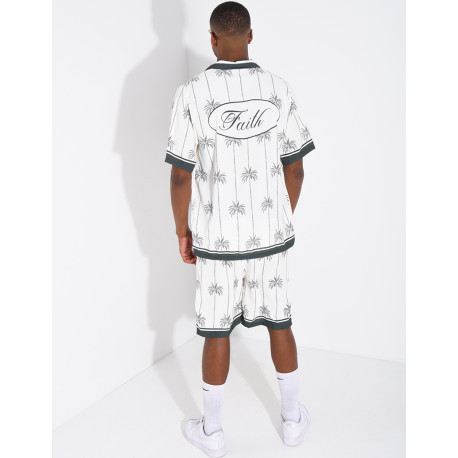 Ensemble short et chemise "Faith"