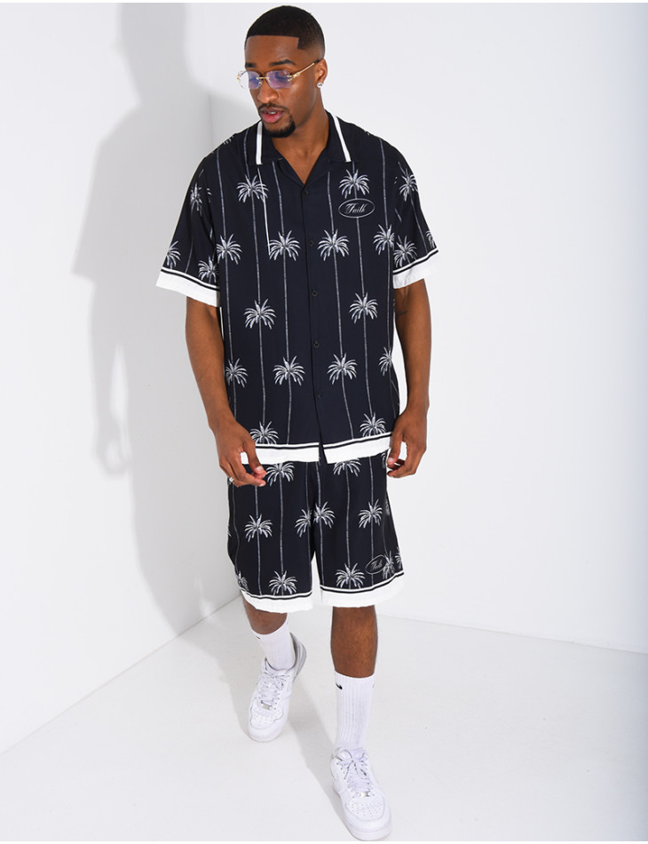 Ensemble short et chemise "Faith"