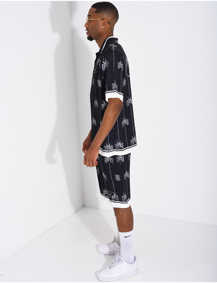 Ensemble short et chemise "Faith"