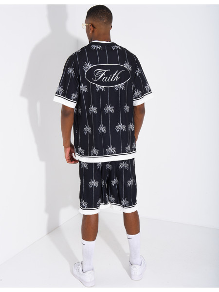 Ensemble short et chemise "Faith"