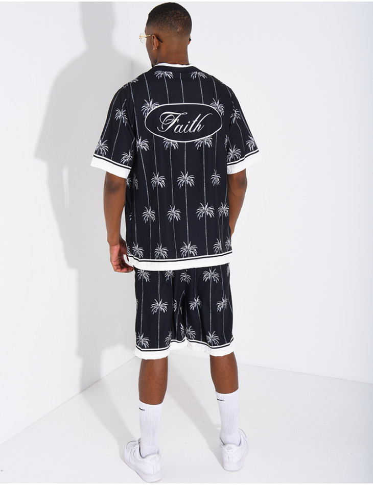 Ensemble short et chemise "Faith"
