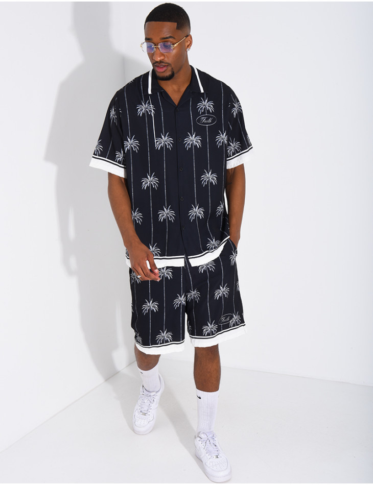 Ensemble short et chemise "Faith"