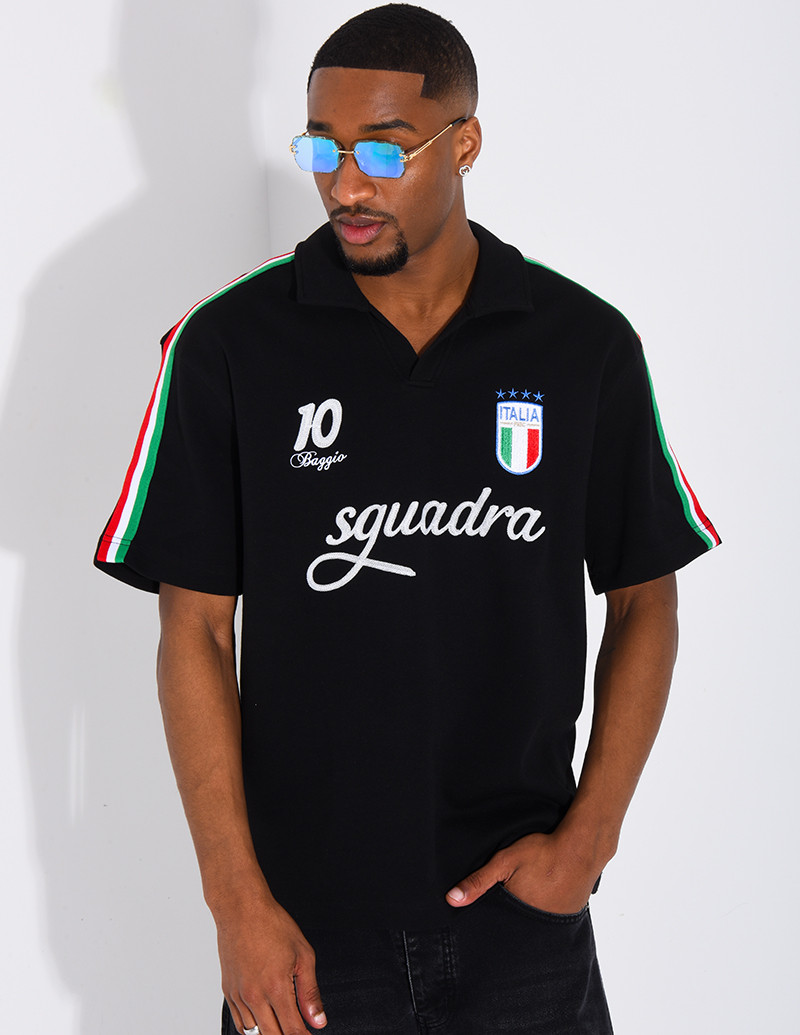 Italian polo shirt