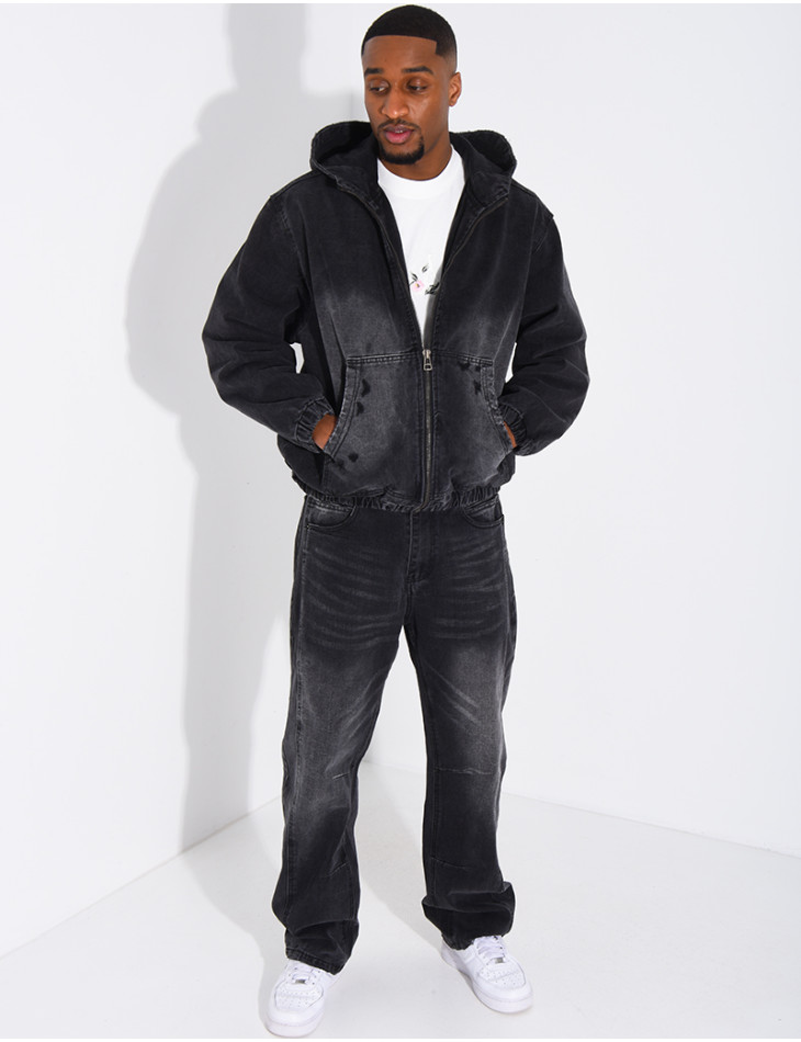 Ensemble en jeans pantalon et veste