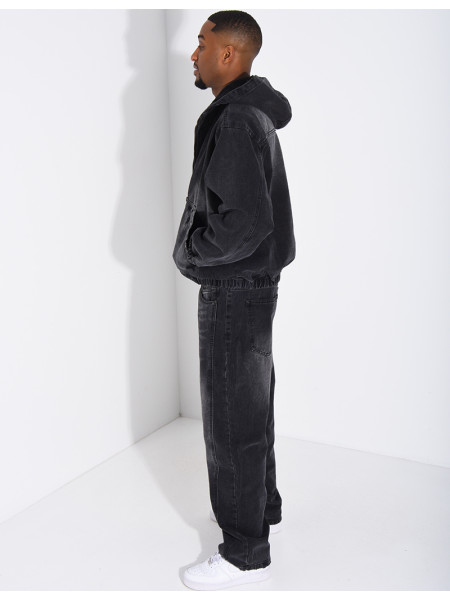 Ensemble en jeans pantalon et veste