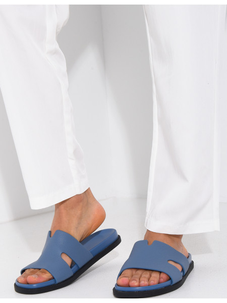 Sandales en similicuir