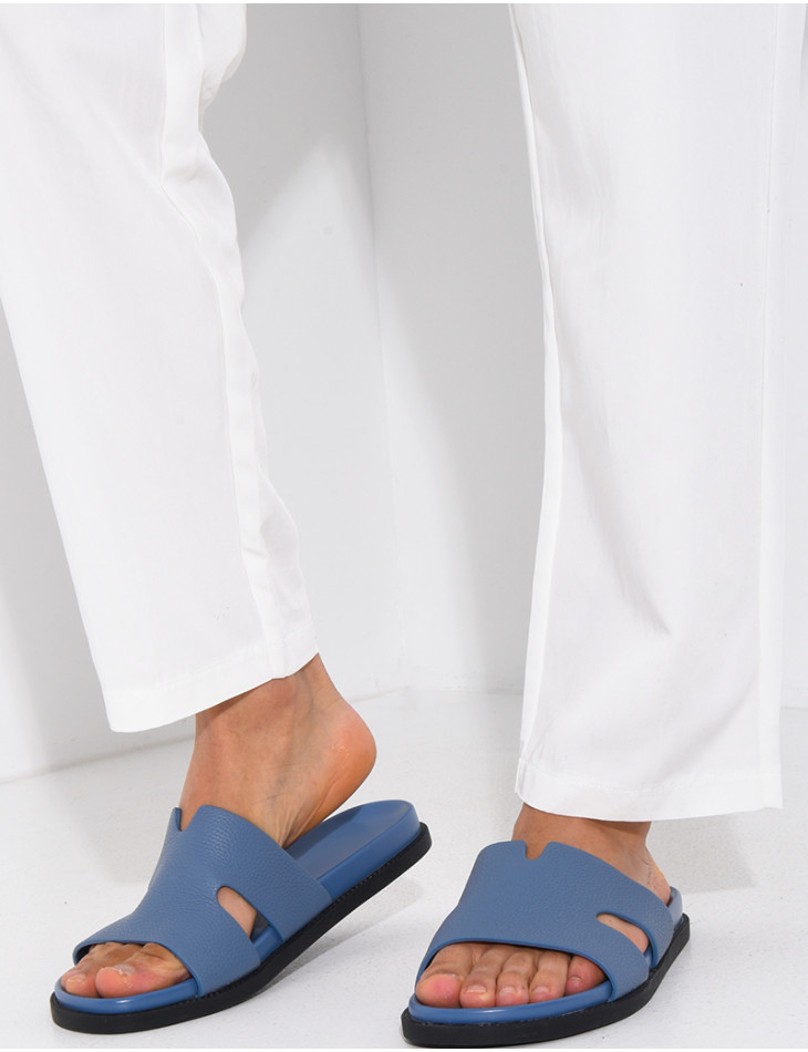 Sandales en similicuir