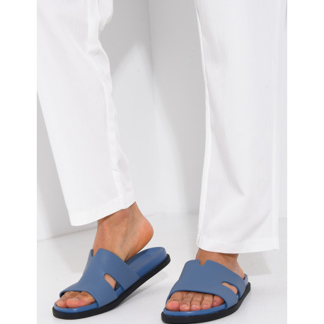 Sandales en similicuir