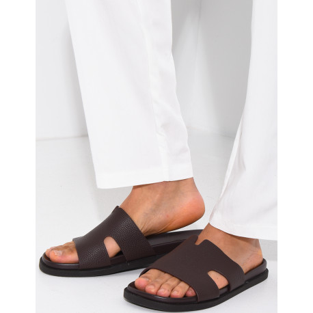 Sandales en similicuir