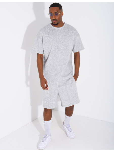 Ensemble short et t-shirt uni