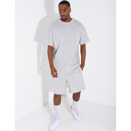 Ensemble short et t-shirt uni