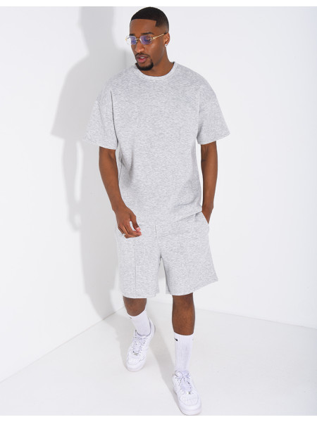 Ensemble short et t-shirt uni