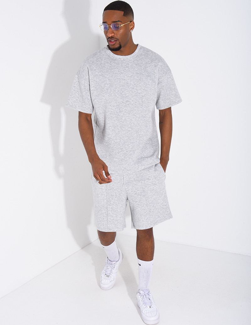 Ensemble short et t-shirt uni