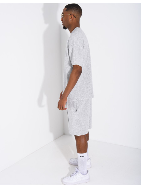 Ensemble short et t-shirt uni