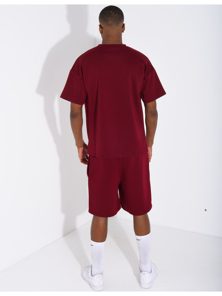 Ensemble short et t-shirt uni