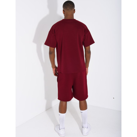 Ensemble short et t-shirt uni