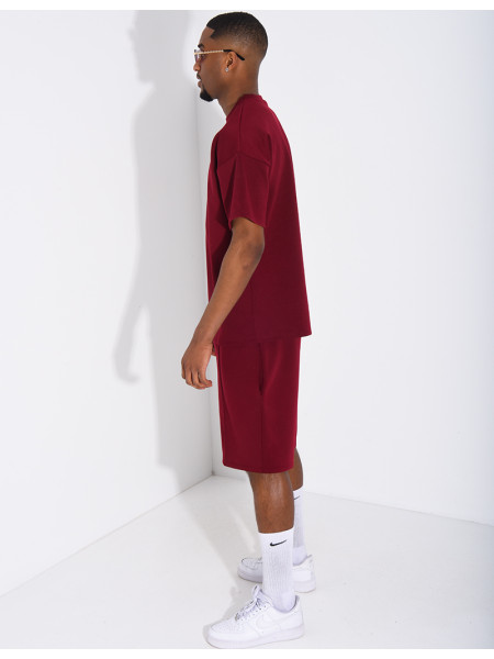 Ensemble short et t-shirt uni