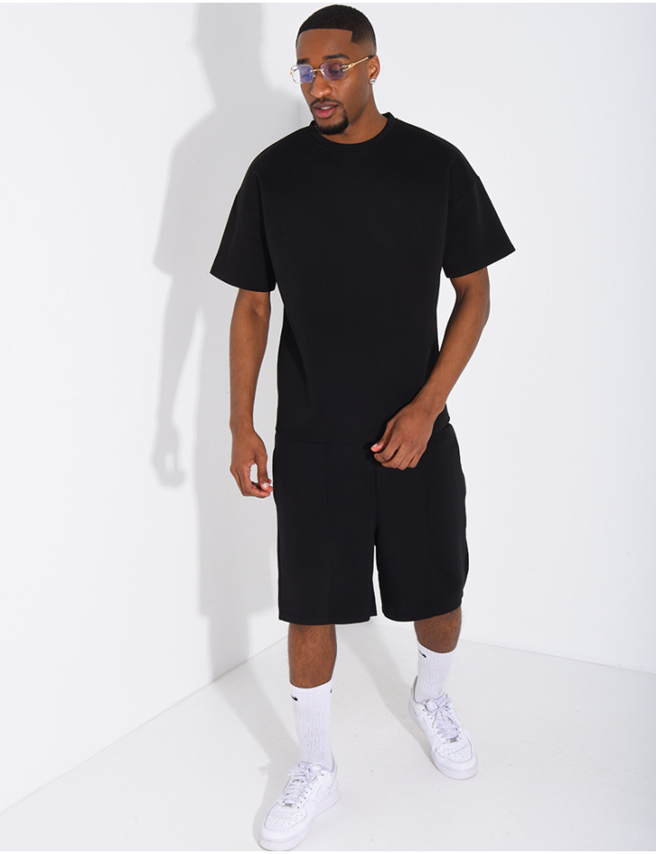Ensemble short et t-shirt uni