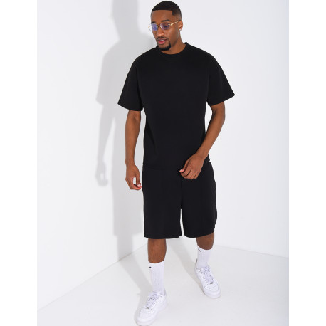 Ensemble short et t-shirt uni
