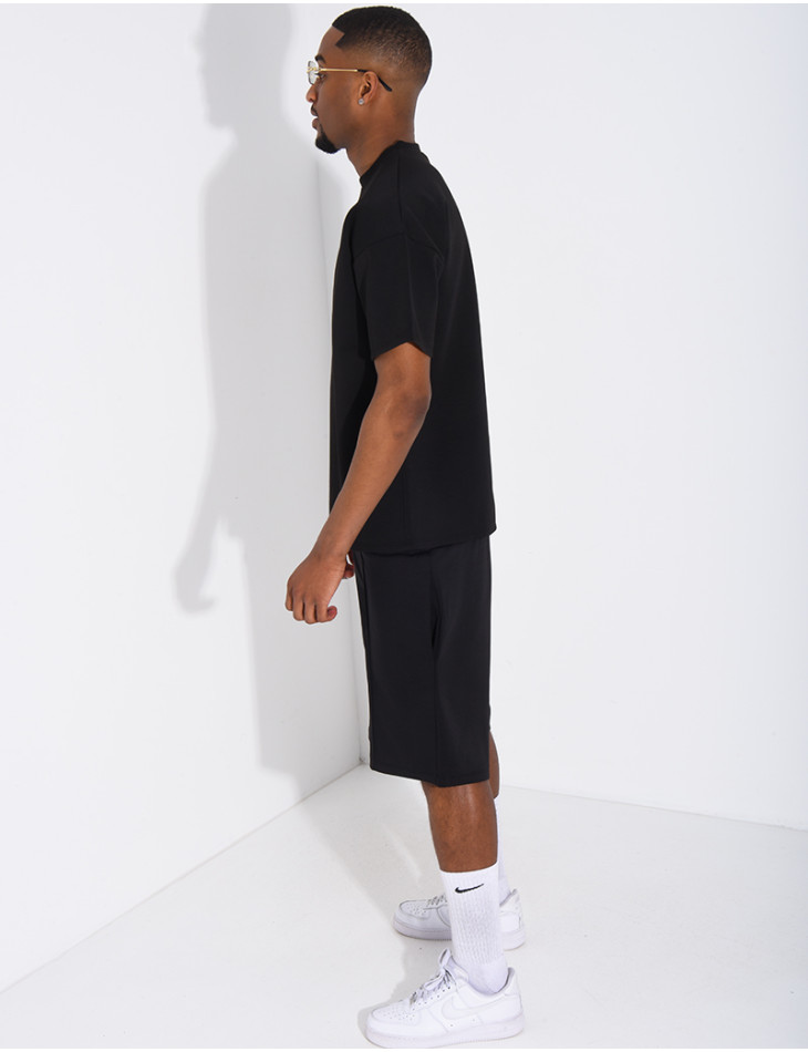 Ensemble short et t-shirt uni