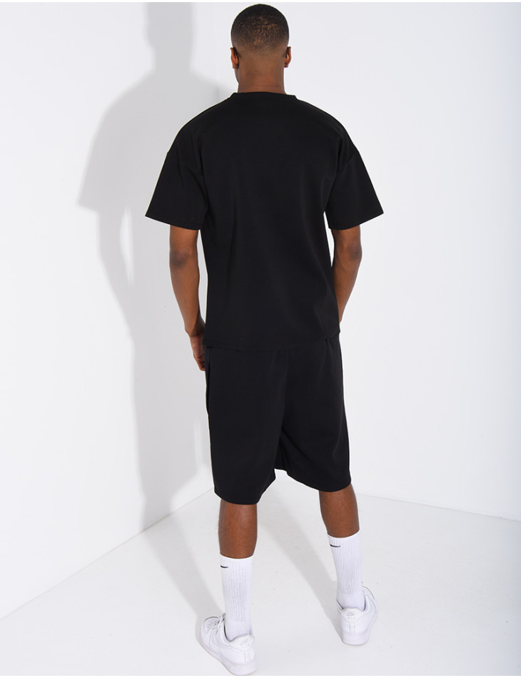 Ensemble short et t-shirt uni