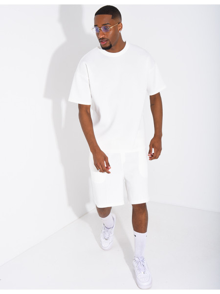 Ensemble short et t-shirt uni