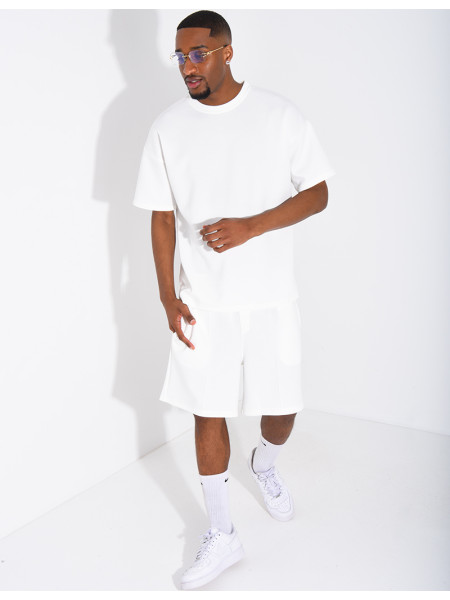 Ensemble short et t-shirt uni
