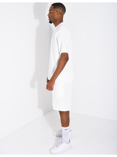 Ensemble short et t-shirt uni