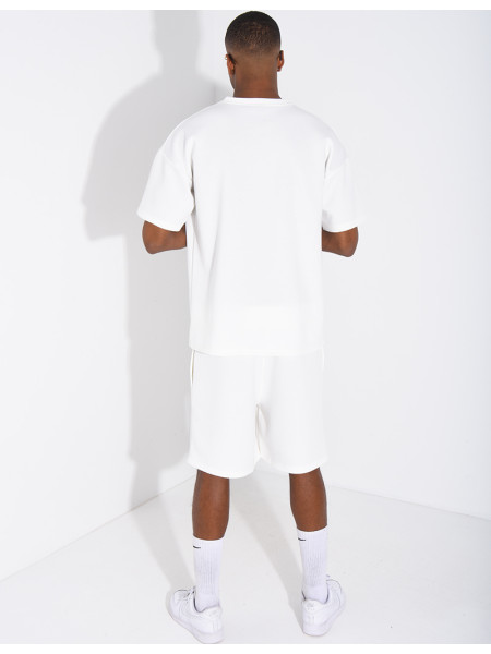 Ensemble short et t-shirt uni