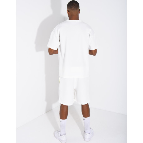 Ensemble short et t-shirt uni