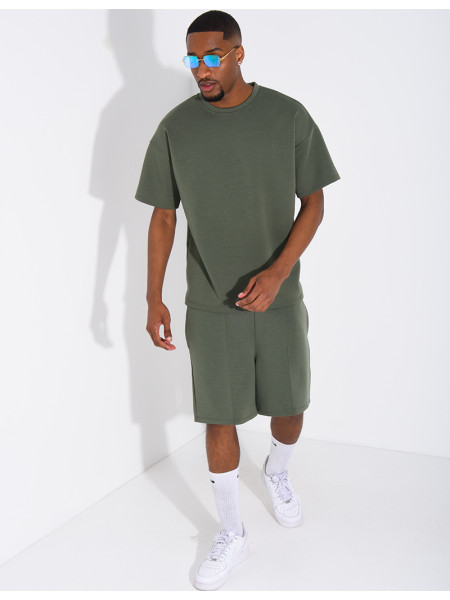 Ensemble short et t-shirt uni