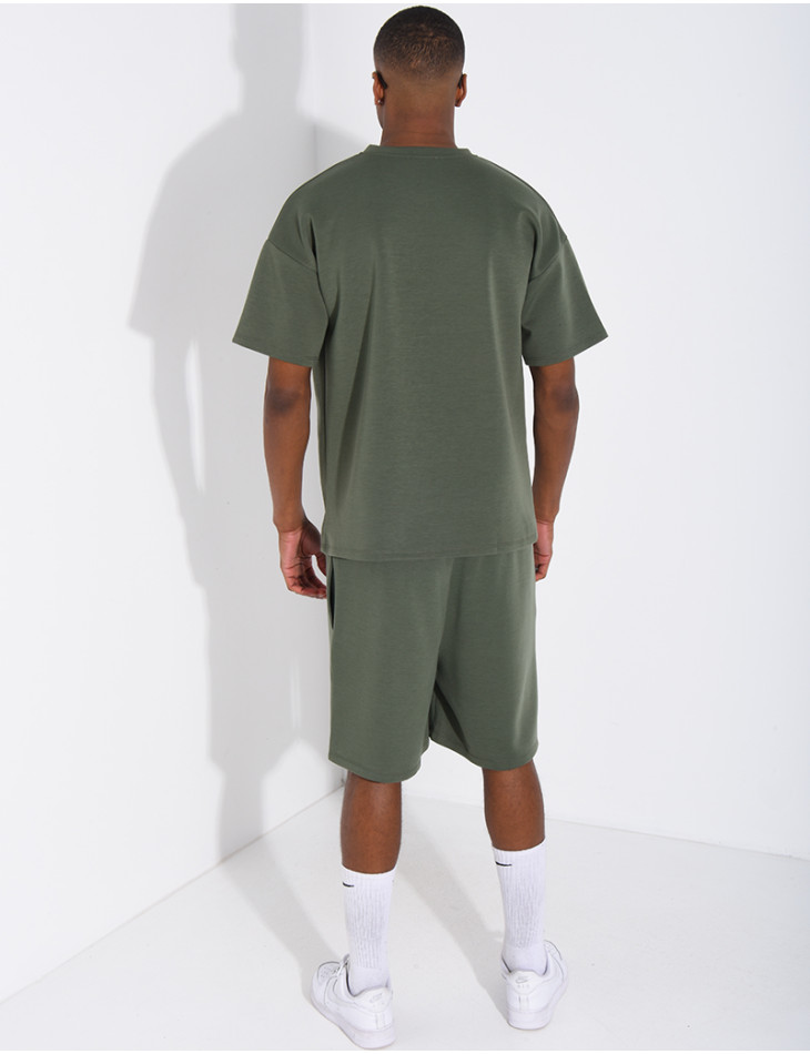Ensemble short et t-shirt uni