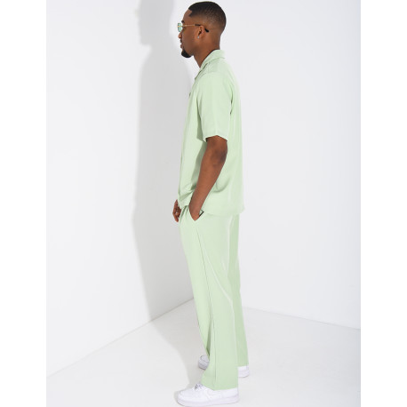 Trousers and short-sleeved shirt set