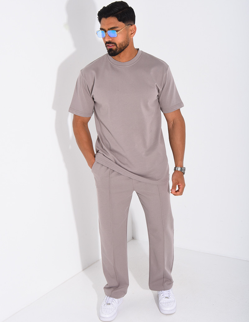 Set aus schmaler Hose und...