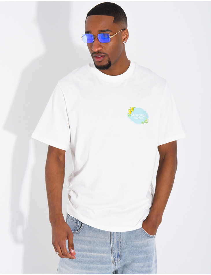 T-shirt "Satorini chill club"