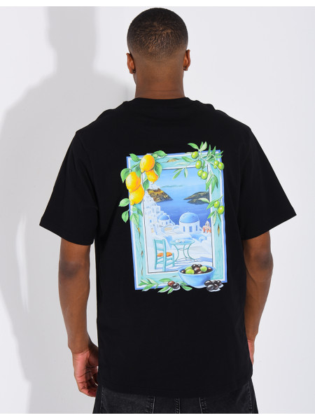 T-shirt "Satorini chill club"