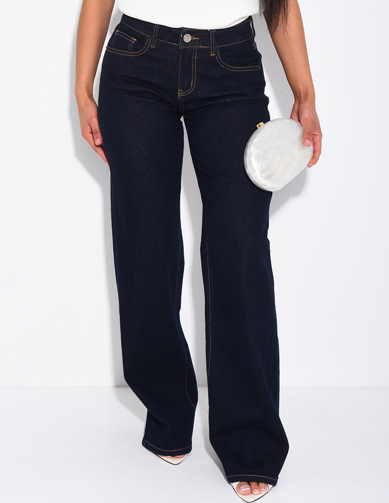 Jeans mit niedriger...