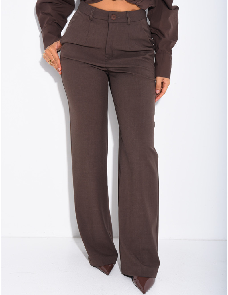 Pantalon de tailleur coupe...