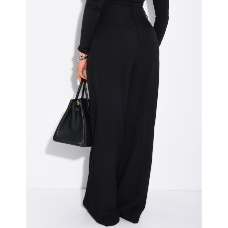 Pantalon de tailleur coupe large