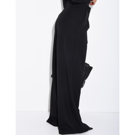Pantalon de tailleur coupe large