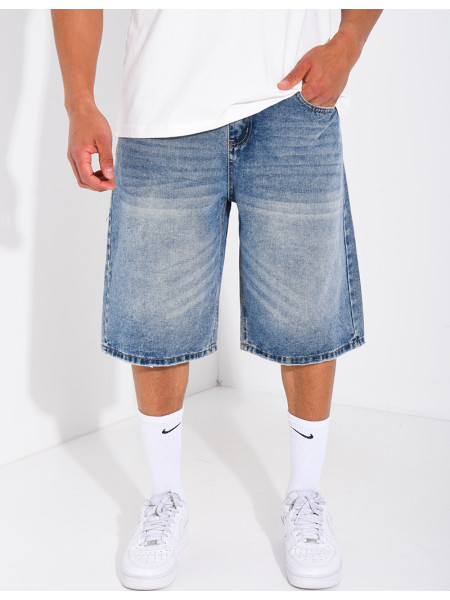 Jeans-Bermudas