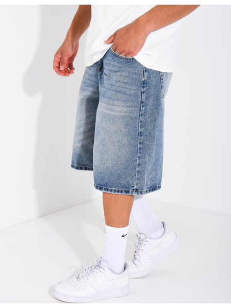 Jeans-Bermudas
