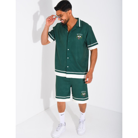Ensemble short et chemise "Monaco"